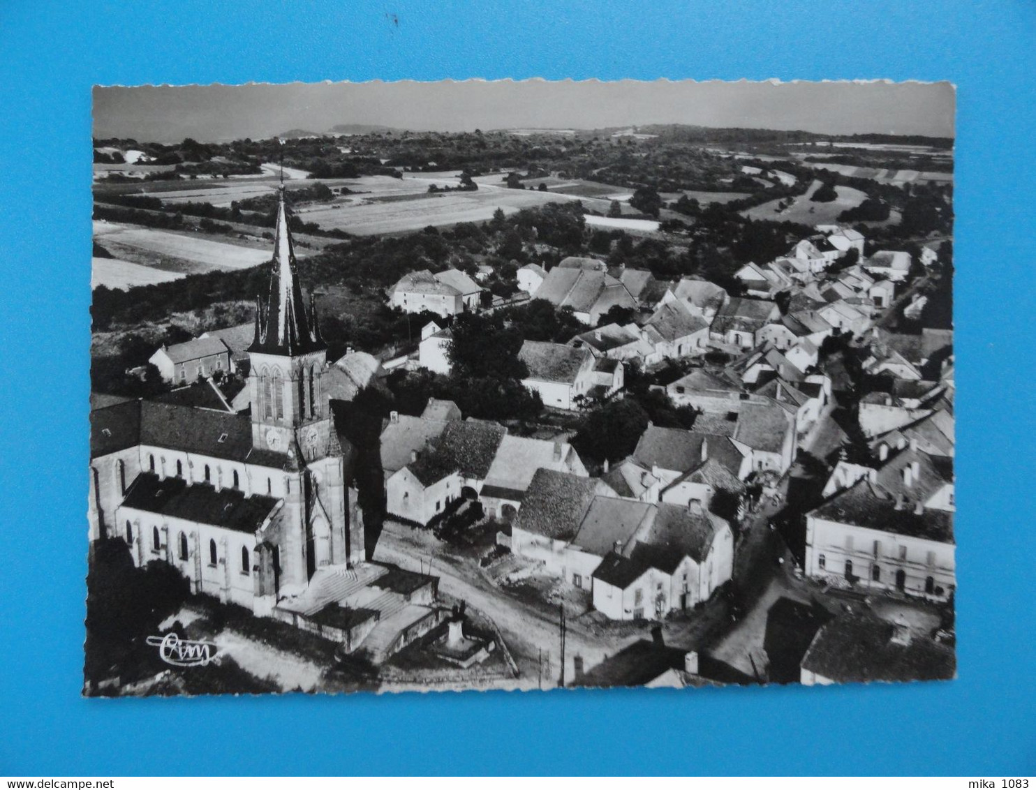 70 - Noroy Le Bourg - Le Centre - L'église - Vue Générale (cpsm Gf) - Noroy-le-Bourg