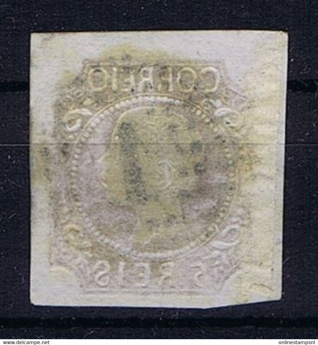 Portugal: Mi 9 Used  Thin Paper - Used Stamps