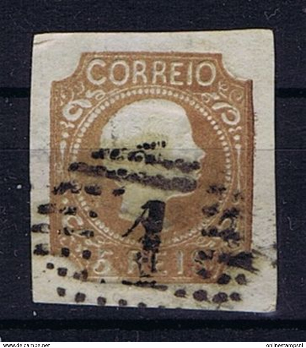 Portugal: Mi 9 Used  Thin Paper - Used Stamps