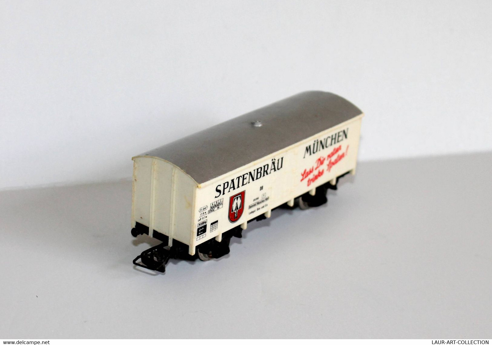 JOUEF - WAGON MARCHANDISE / FOURGON ESSIEUX - HO - SPATENBRAU MUNCHEN DB 516 95 - MINIATURE FERROVIAIRE TRAIN (2105.112) - Wagons Marchandises