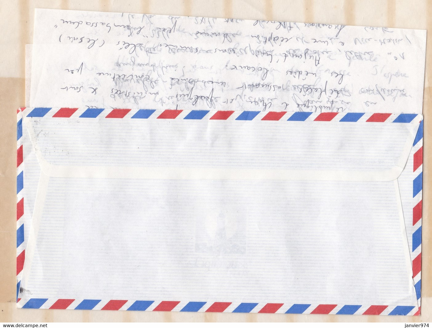 TAIWAN 5 lettres + enveloppes 1994 , Taipei pour Albi France , voir 11 Scan Recto verso