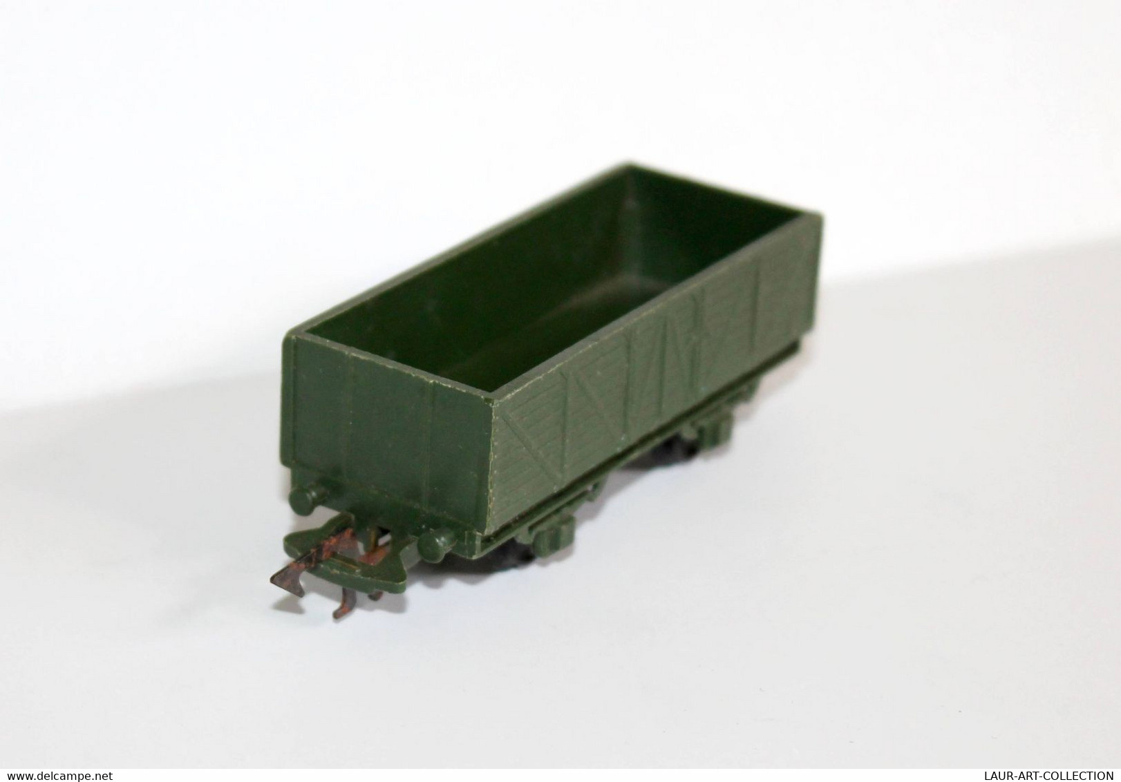 JOUEF - WAGON MARCHANDISE / TOMBEREAU - A ESSIEUX - HO - SNCF - VERT - MINIATURE FERROVIAIRE TRAIN (2105.117) - Goods Waggons (wagons)