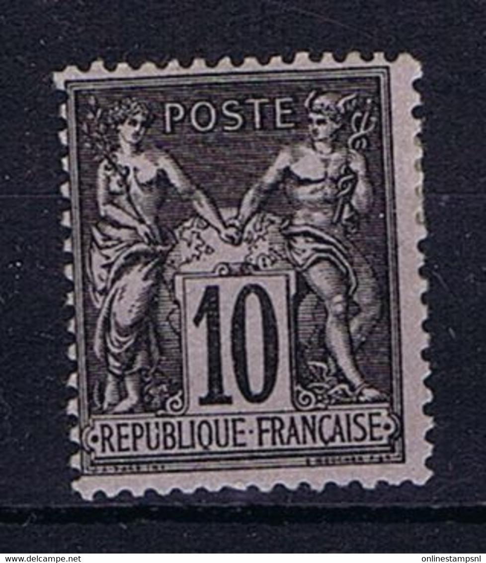 France: Yv 89 Type II MH/* - 1876-1898 Sage (Tipo II)