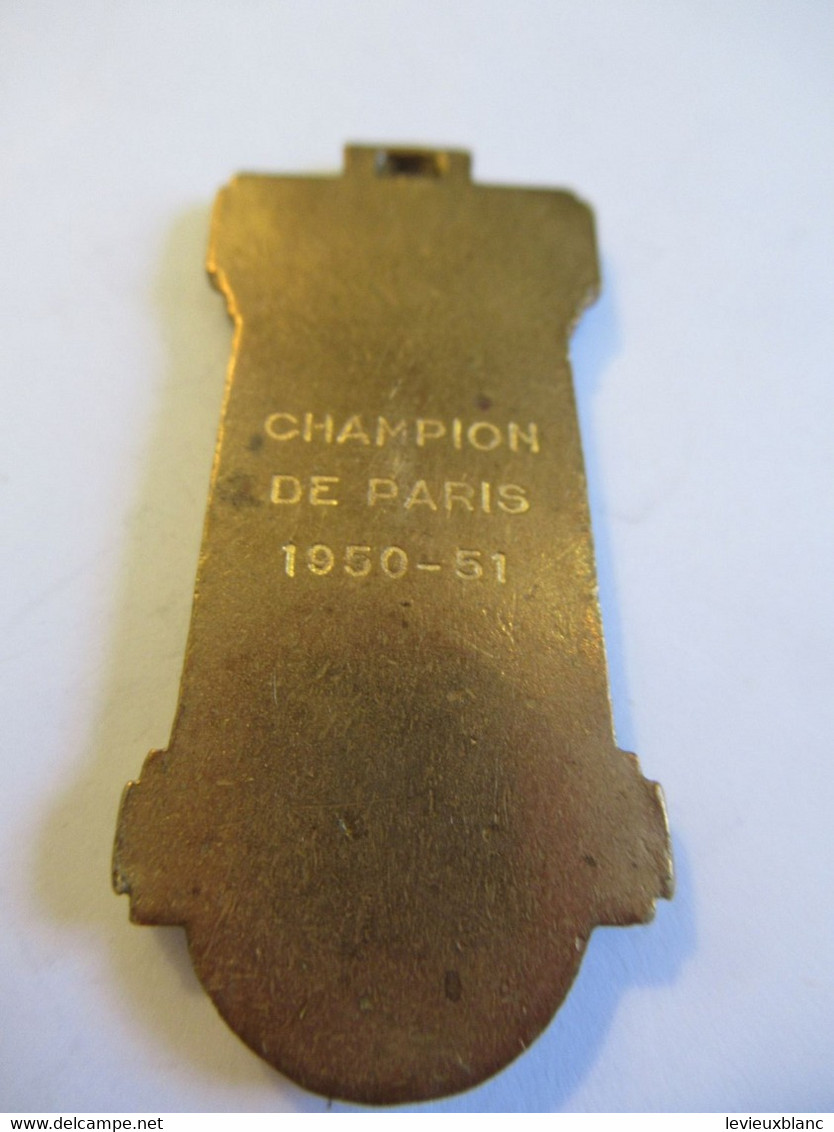 Médaillon Sportif/BASKET  / Champion De PARIS/ 1950-51  SPO375 - Atletismo