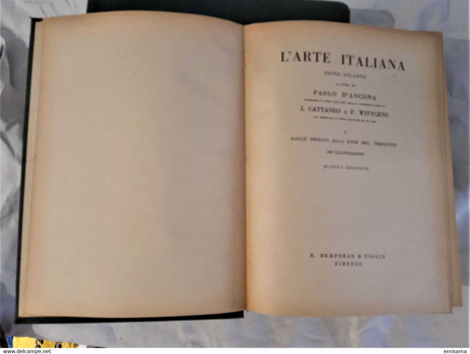 L'Arte Italiana - D'Ancona P. - Cattaneo I. - Wittgens F - Arte, Arquitectura