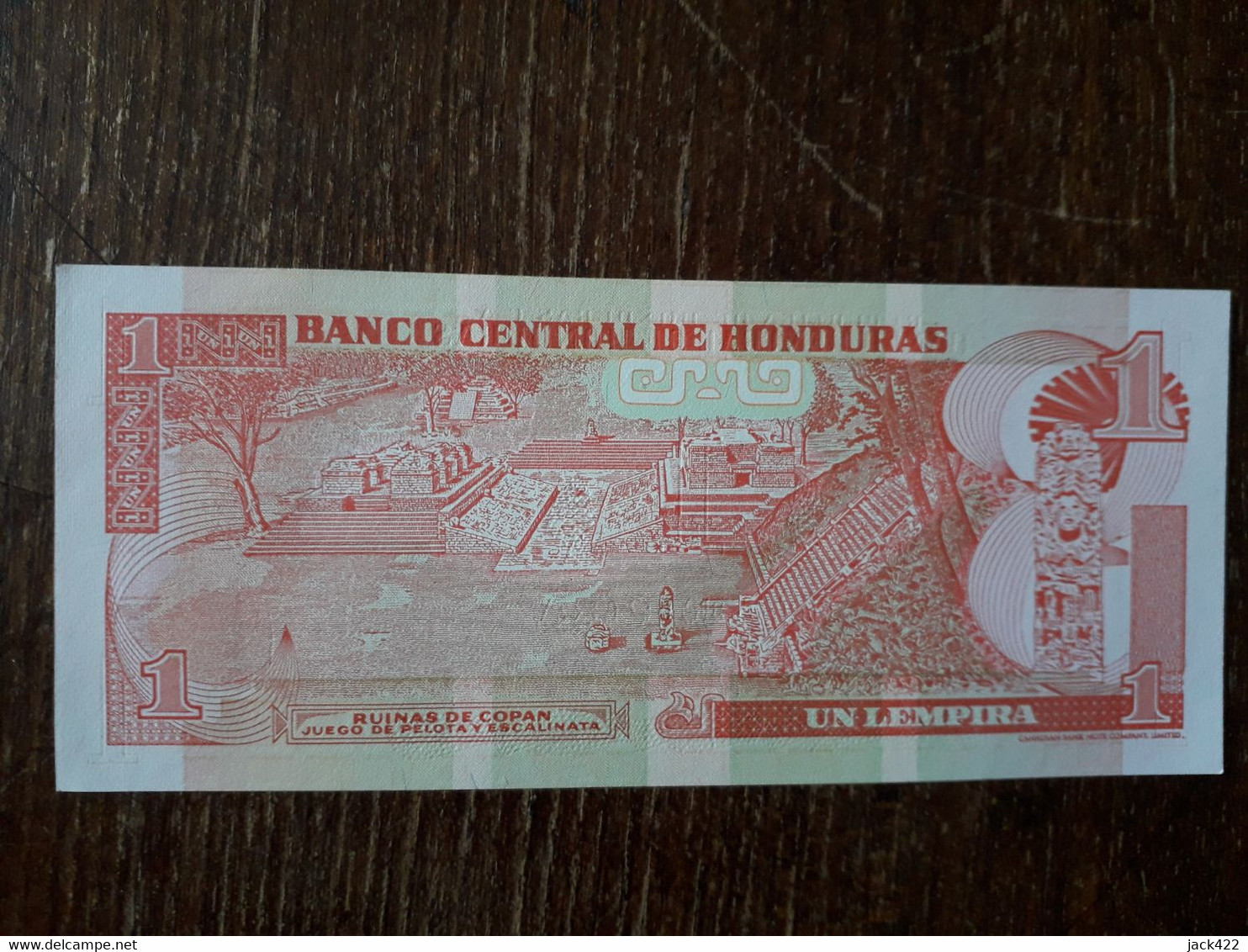 L39/62 BILLET HONDURAS . 1 LEMPIRA . 2004 - Honduras