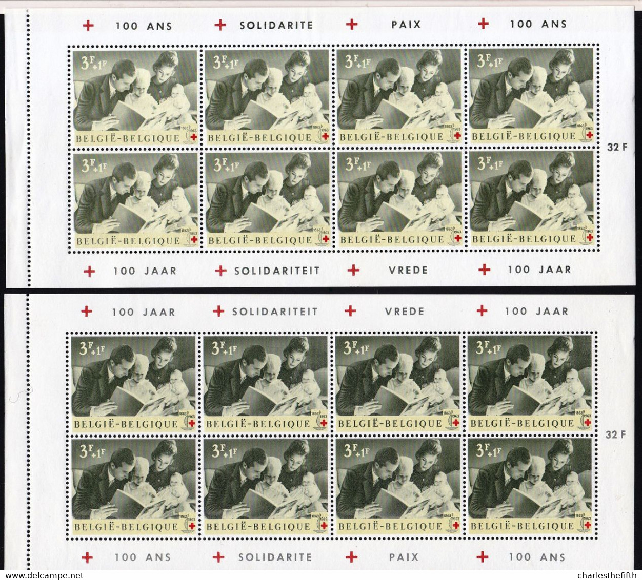 A 20% COLLECTION BELGIQUE 1963-1970 - COLLECTION NEUVE ** SUR CARTES - 8 ANS - SAUVEZ SUR LES FRAIS D'EXPEDITION !!!! - Unused Stamps