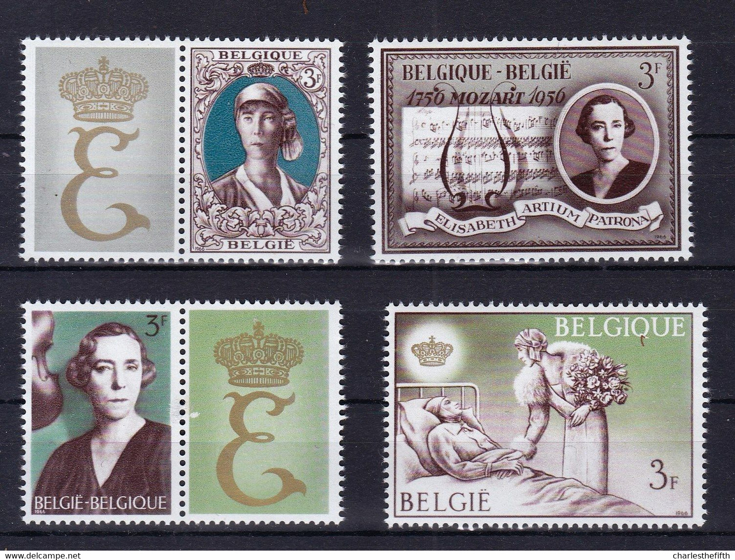 A 20% COLLECTION BELGIQUE 1963-1970 - COLLECTION NEUVE ** SUR CARTES - 8 ANS - SAUVEZ SUR LES FRAIS D'EXPEDITION !!!!