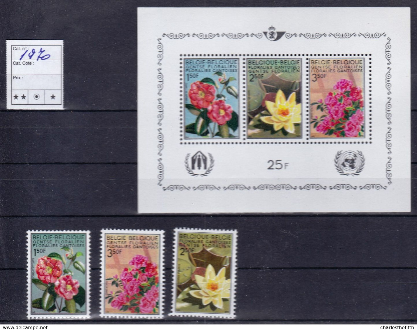 A 20% COLLECTION BELGIQUE 1963-1970 - COLLECTION NEUVE ** SUR CARTES - 8 ANS - SAUVEZ SUR LES FRAIS D'EXPEDITION !!!!