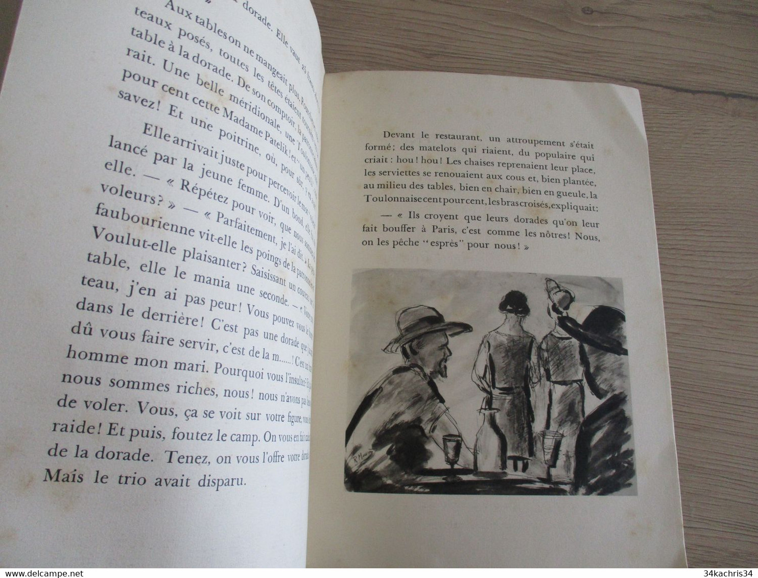 La Rascasse Verte Scène Toulousaine Vécue Roseyre/Maurès 1935 Rousseurs Laboratoires Carlier - Languedoc-Roussillon