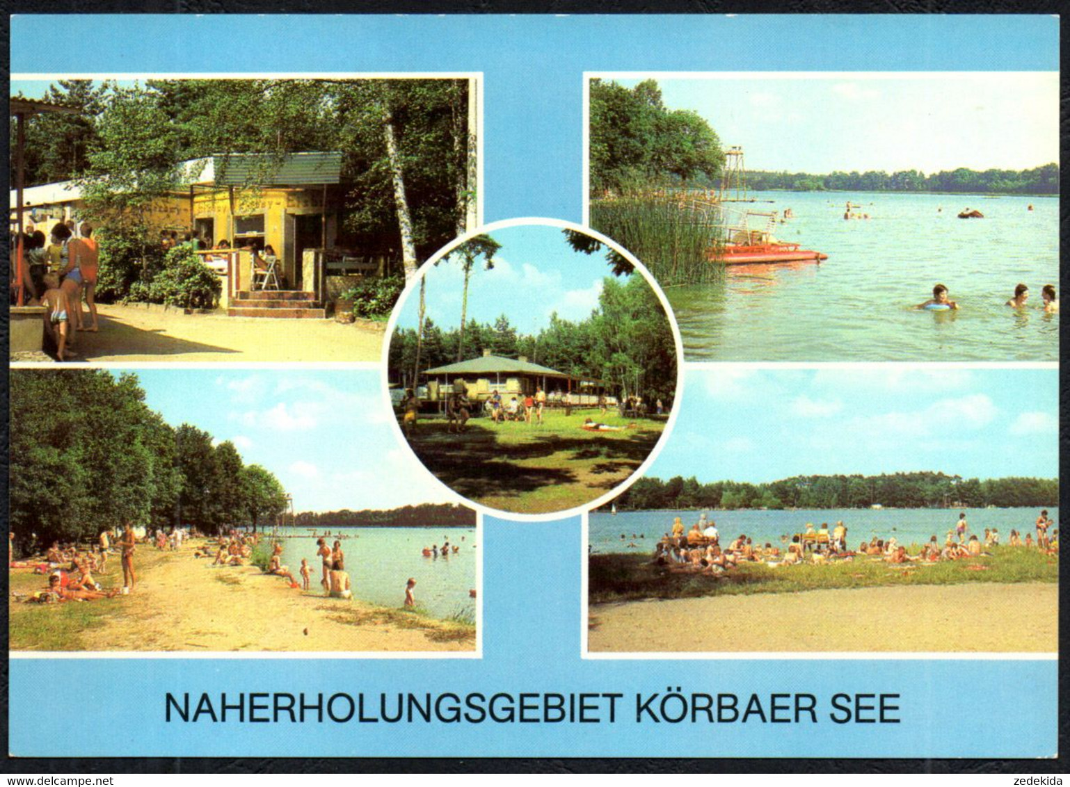 F8057 - TOP Körba Kr. Herzberg Körbaer See - Bild Und Heimat Reichenbach - Herzberg