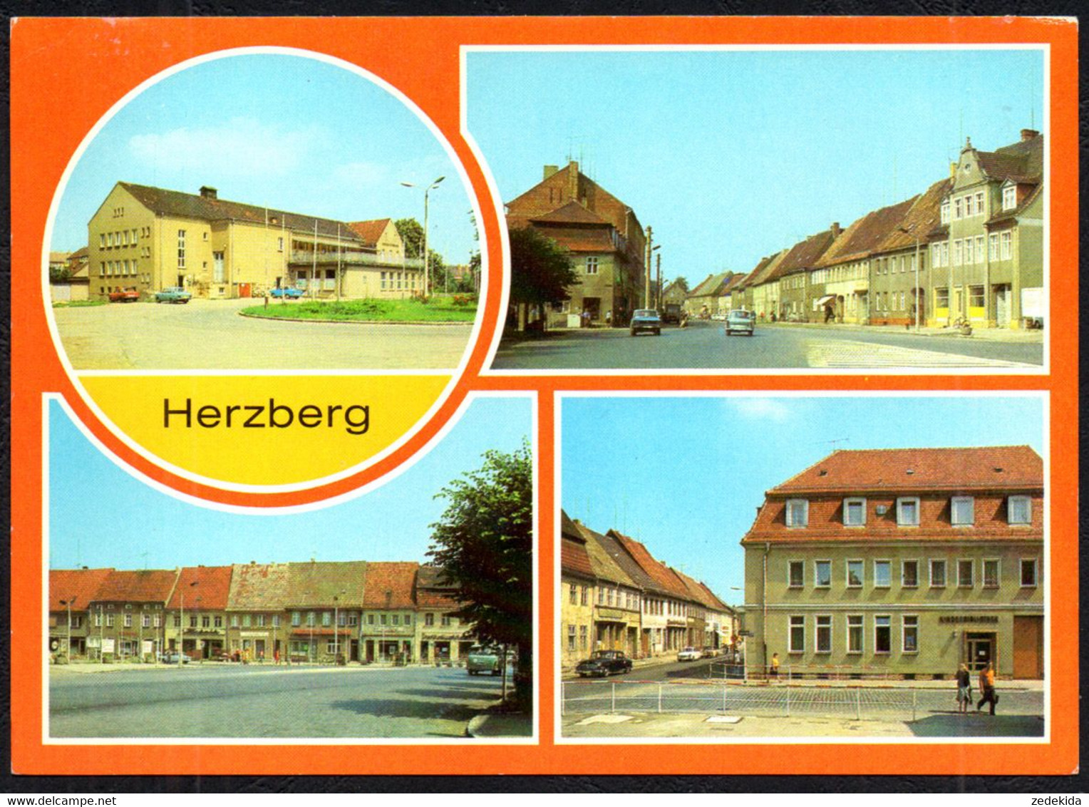 F8058 - Herzberg - Kulturhaus - Bild Und Heimat Reichenbach - Herzberg