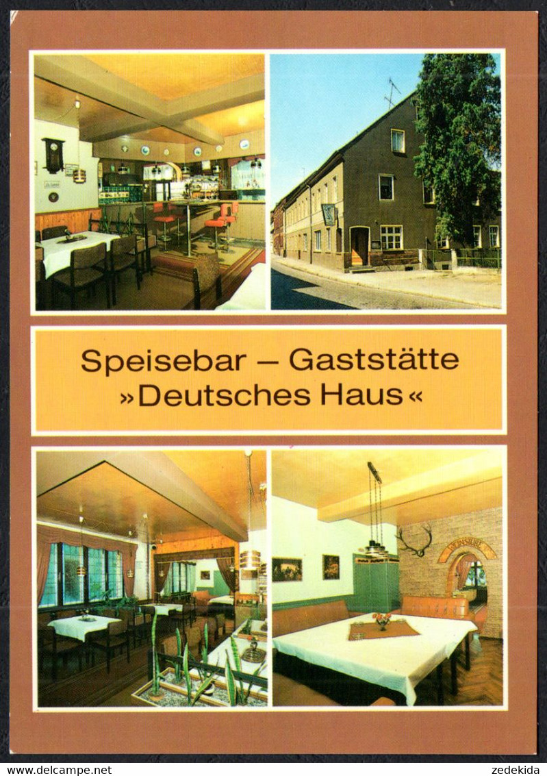 F8063 - Dahme - Gaststätte Deutsches Haus Innenansicht - Bild Und Heimat Reichenbach - Dahme