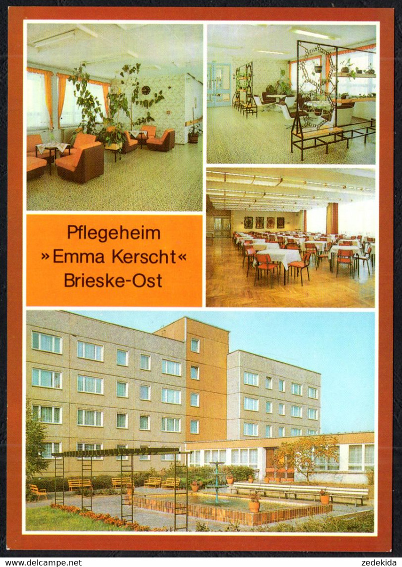 F8080 - TOP Brieske - Pflegeheim - Neubauten Großplatte DDR Architektur - Bild Und Heimat Reichenbach - Brieske