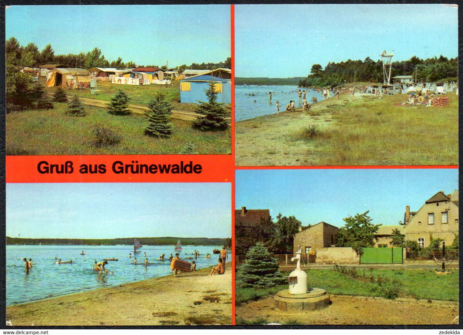 F8082 - Grünewalde - Strand - Bild Und Heimat Reichenbach - Senftenberg