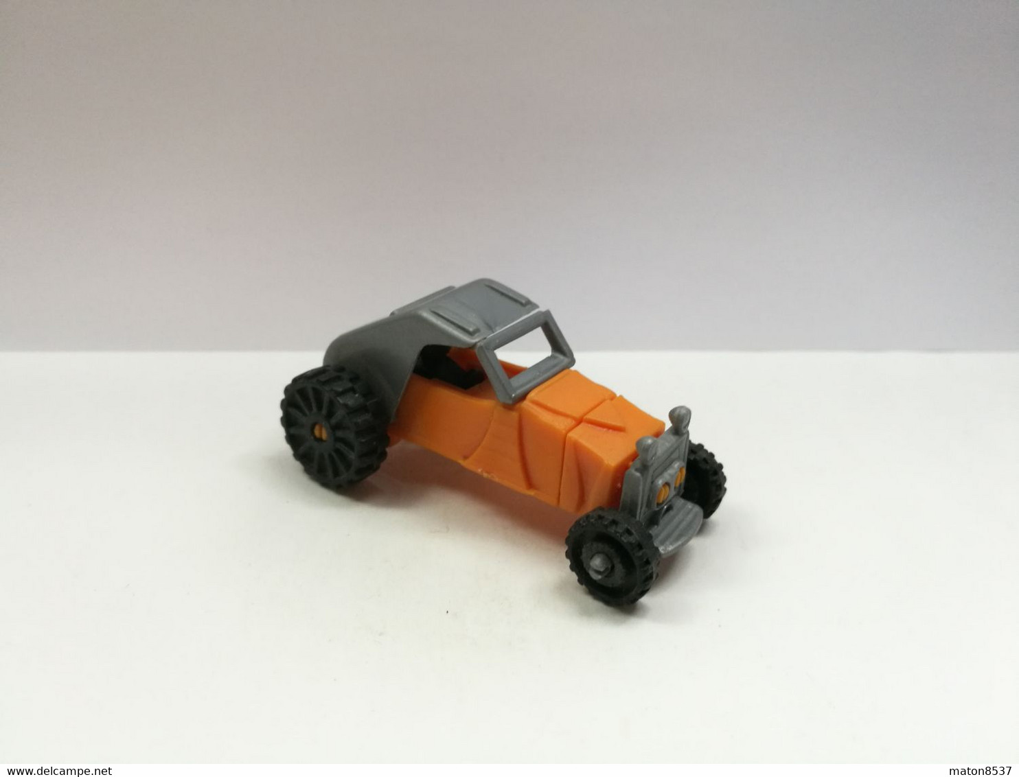 Kinder :  K91 N85  Dragster 1990 - Modell 2.3 - Orange - Mountables