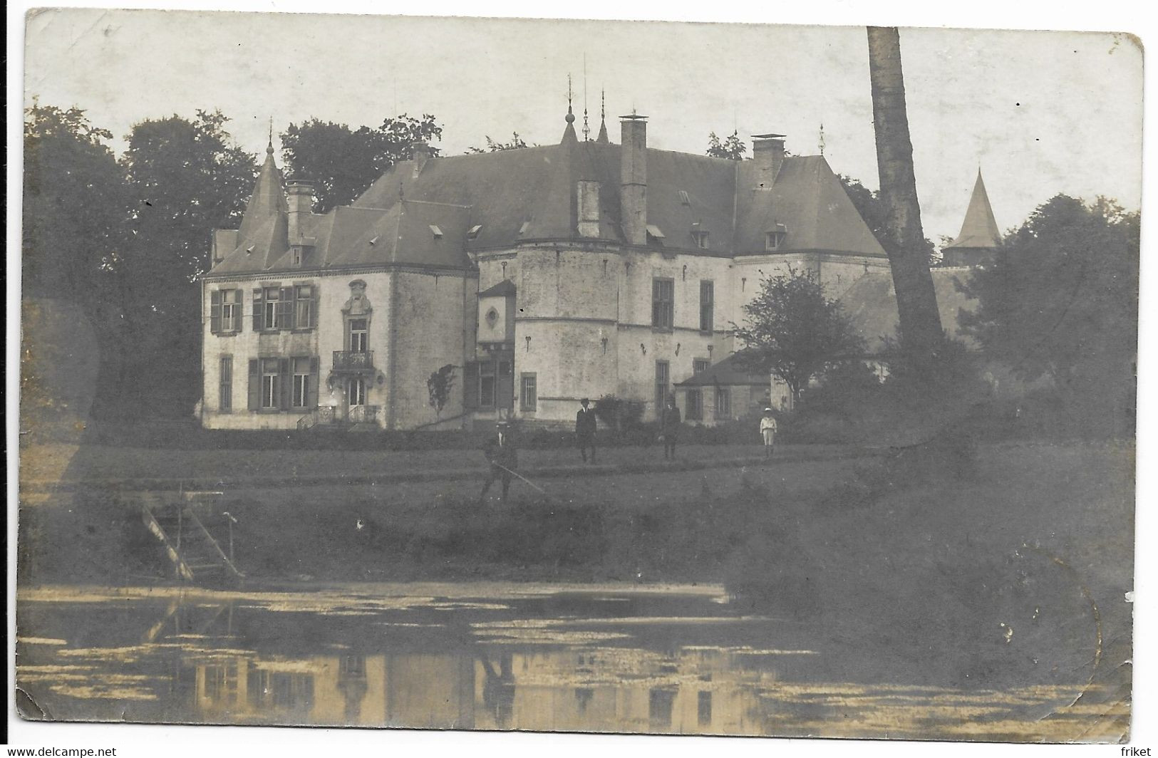 - 1228 - EGHEZEE   Chateau Harlue  Carte Photo Rare !!!! - Eghezée