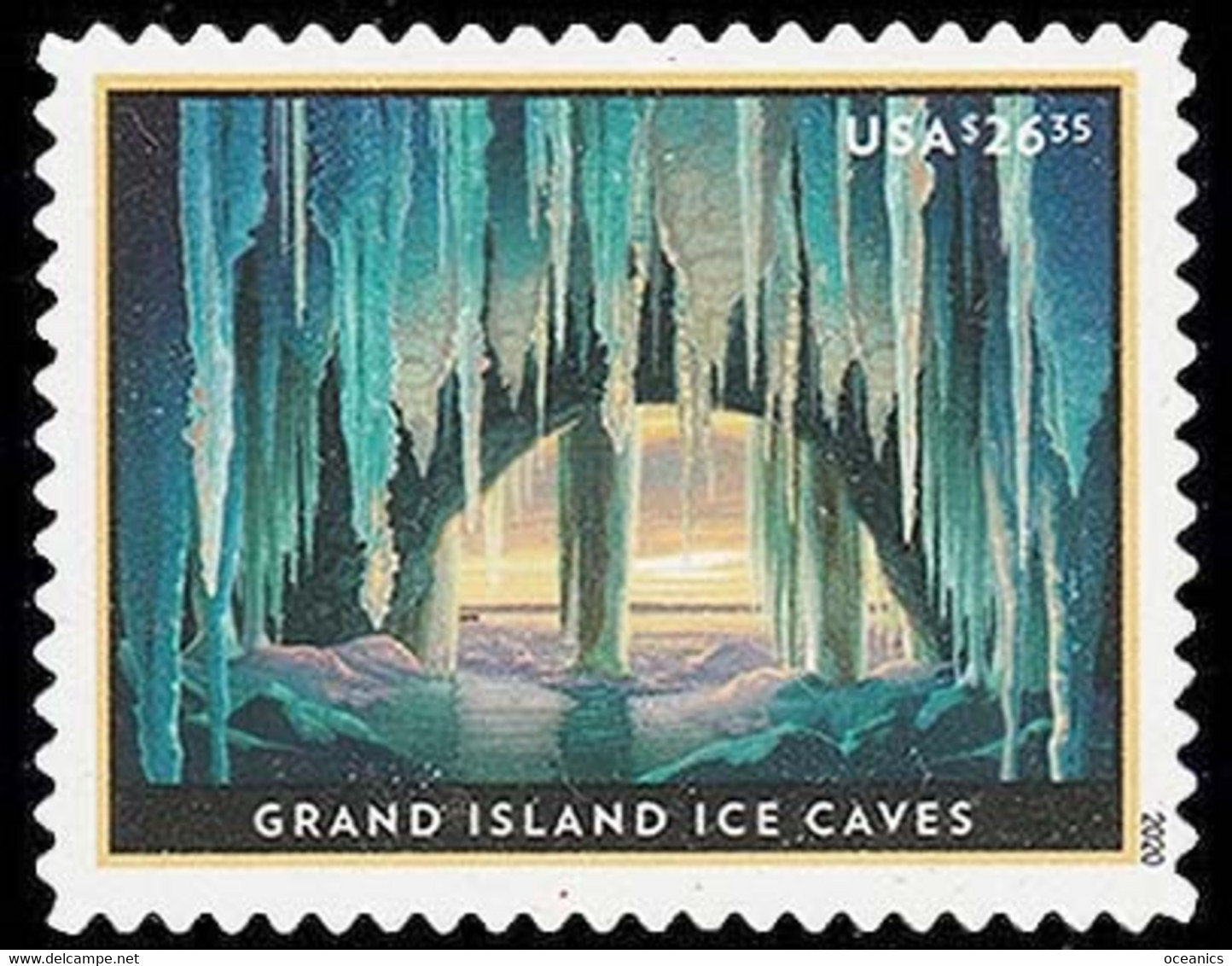 Etats-Unis / United States (Scott No.5430 - Grand Island Ice Caves, Michigan) [**] MHN - Ongebruikt