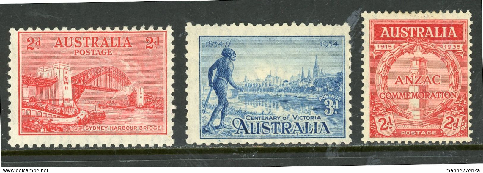 Australia MH 1932-35 - Ungebraucht