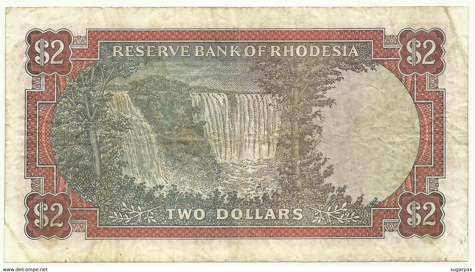 Rhodesia - 2 Dollars - 1979.05.24 - P 39 - Serie K/175 - Sign. 2 - Rhodésie