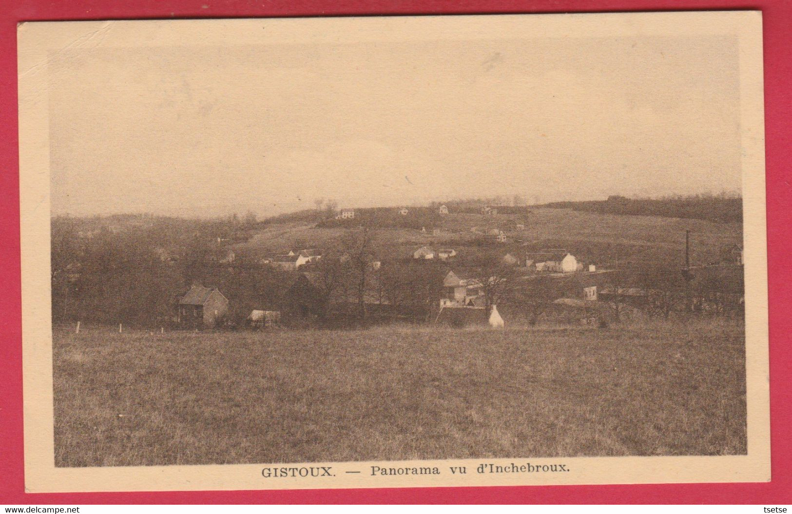 Gistoux - Panorama Vu D'Inchebroux ( Voir Verso ) - Chaumont-Gistoux