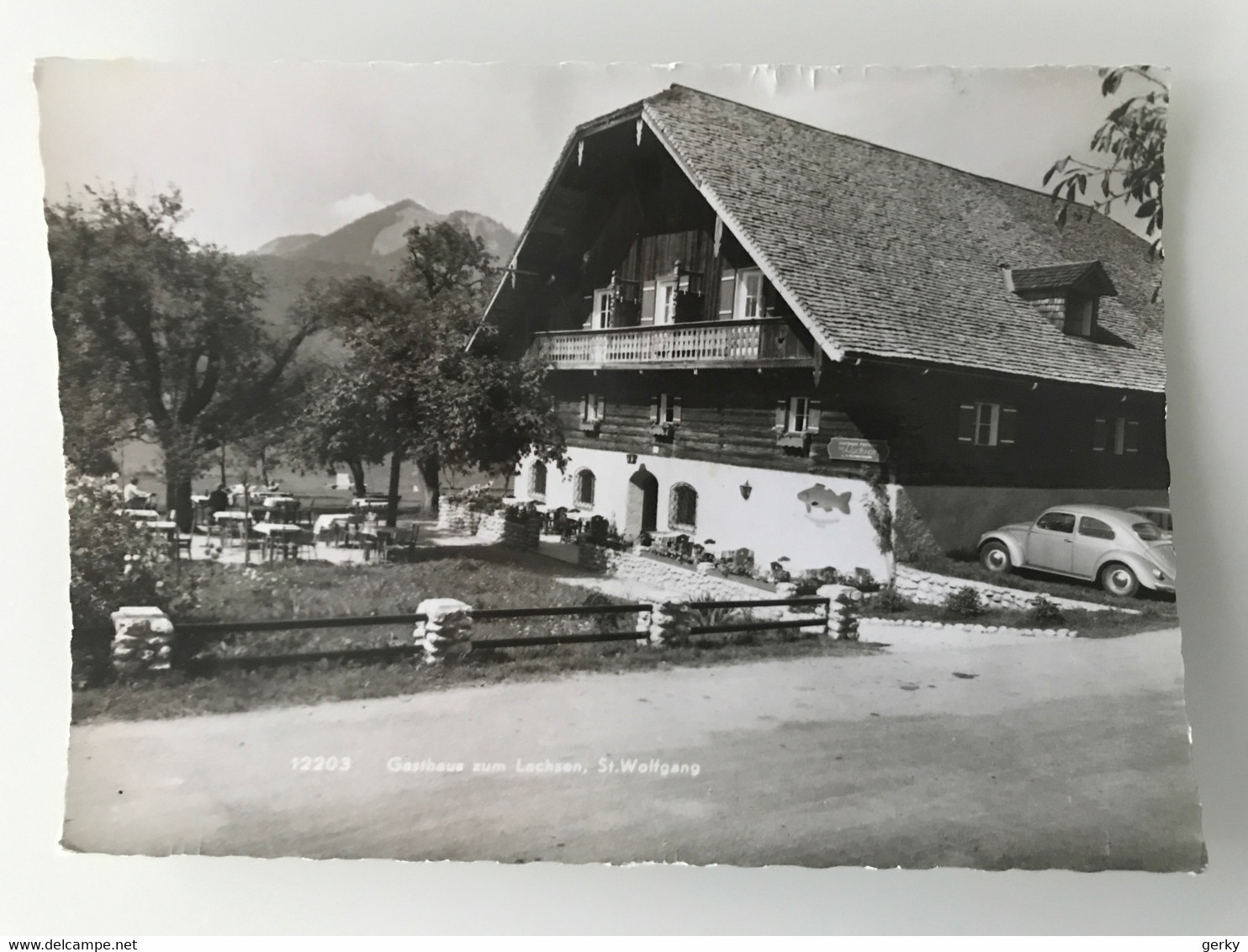 Ansichtskarte - St.Wolfgang - Gasthaus Zum. Lachsen - Ried Im Innkreis