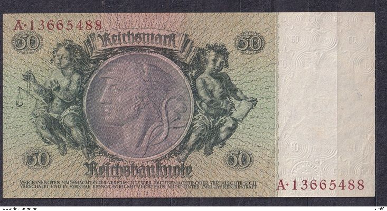 Germany - 1933 -50 Mark....K/A.. ..P182a,  R175b,..,AU - 50 Reichsmark