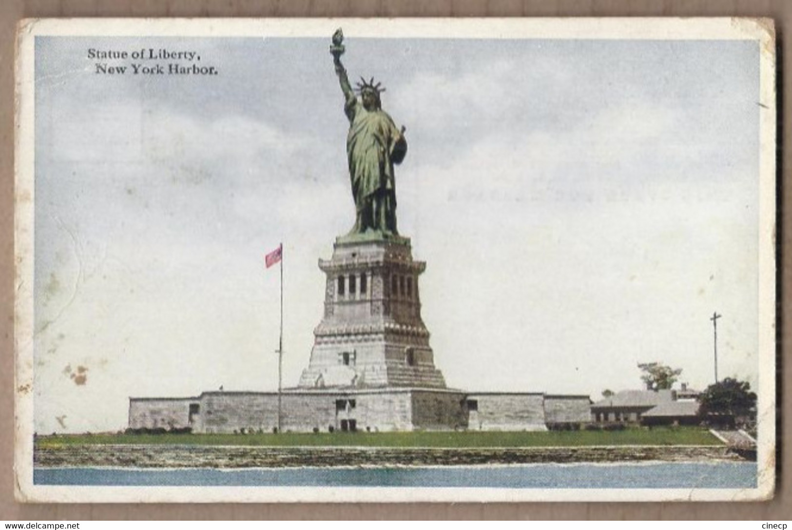 CPA USA - NEW YORK CITY - Statue Of Liberty - New York Harbor - TB PLAN - Statue Of Liberty