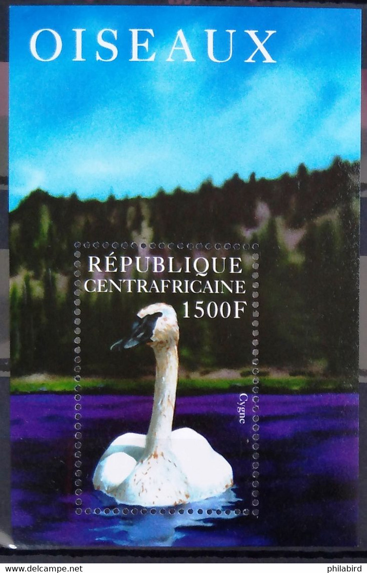 OISEAUX - REP.CENTRAFRICAINE                  B.F 193                      NEUF** - Swans