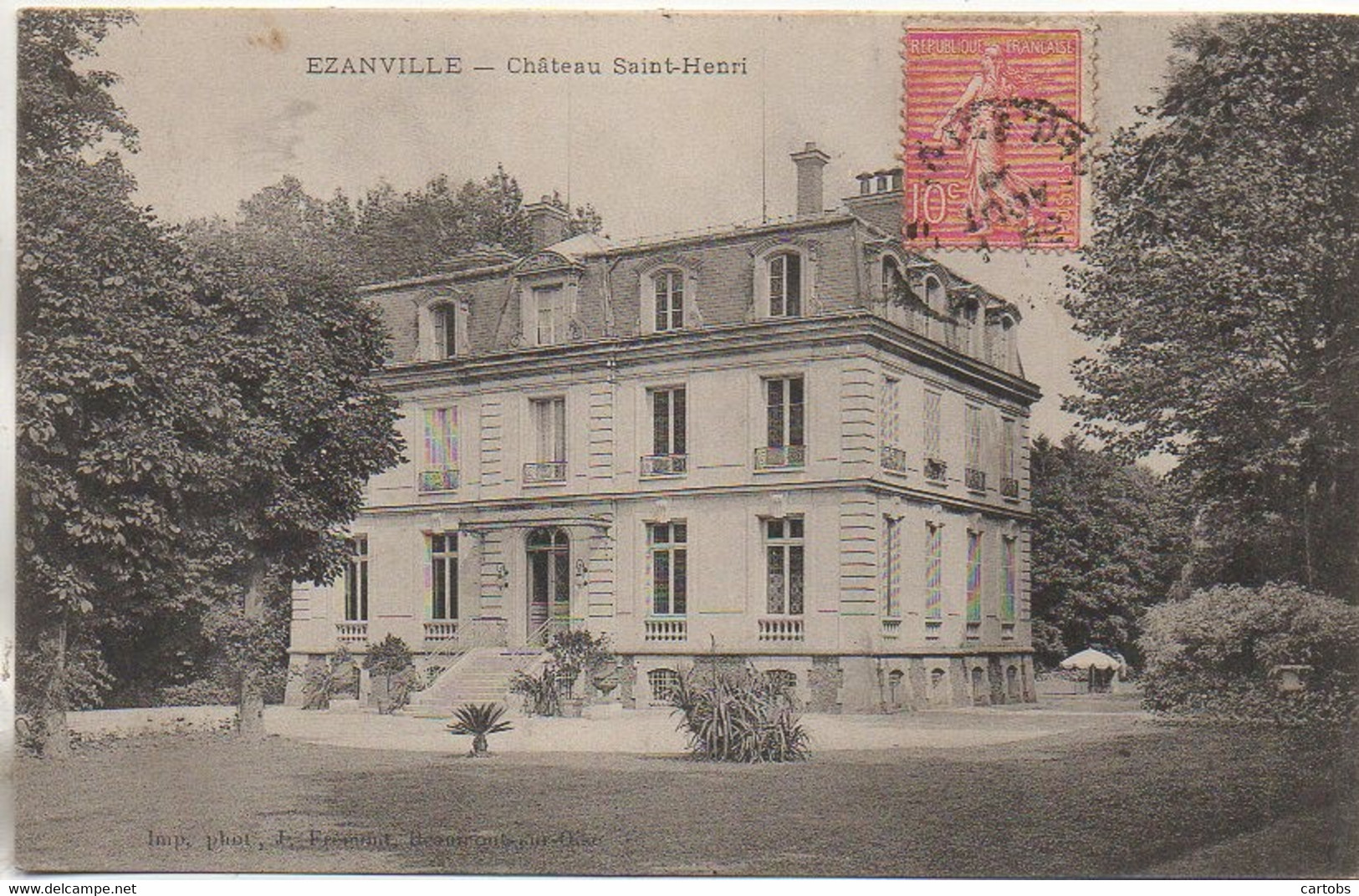 95 EZANVILLE  Château Saint-Henri - Ezanville