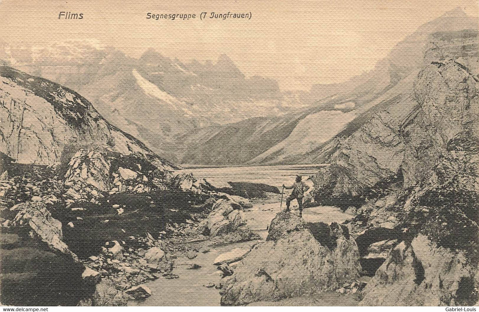 Flims Segnesgruppe 7 Jungfrauen 1909 - Flims