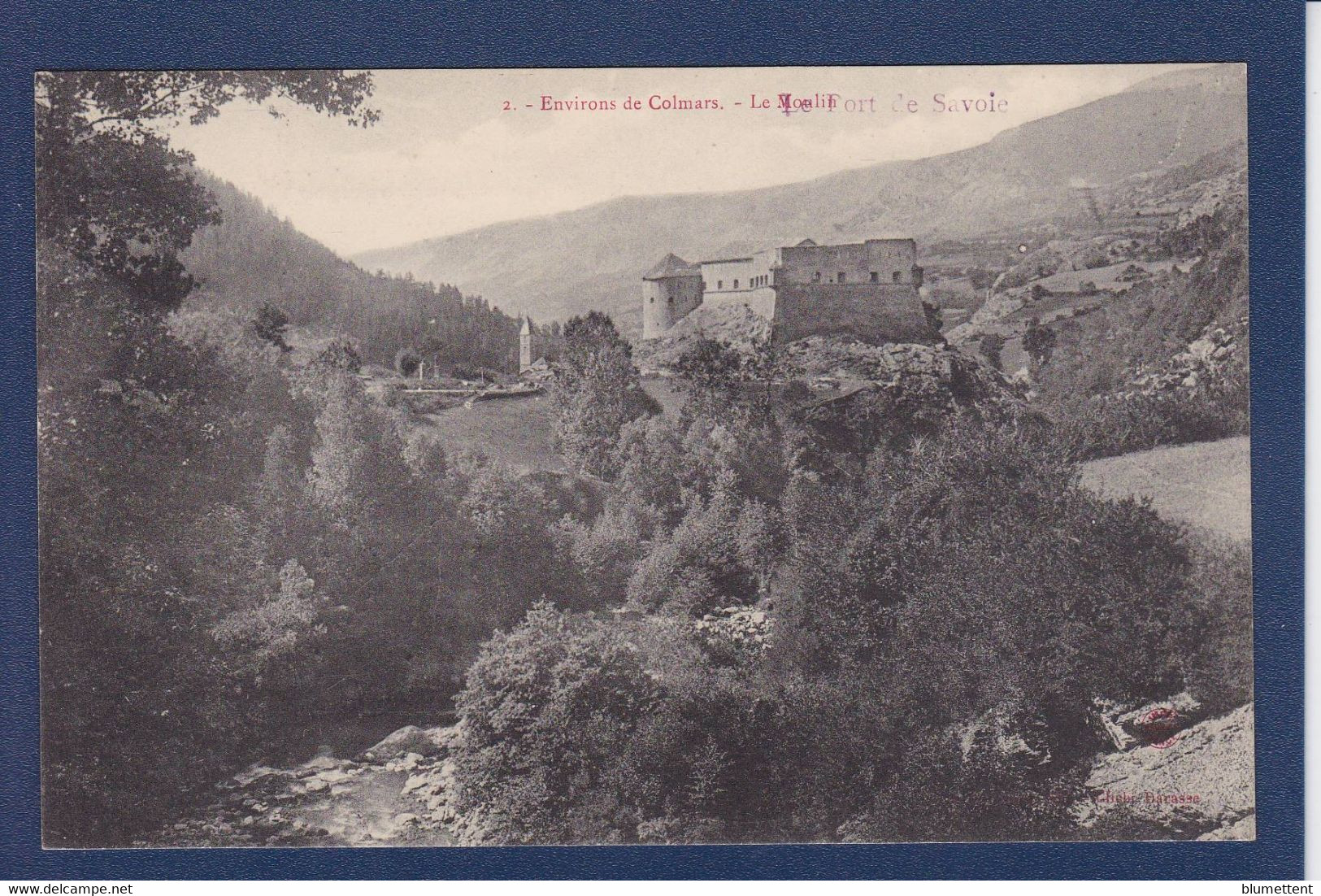 CPA [04] Alpes De Haute Provence > Colmars Les Alpes Non Circulé Le Moulin Le Fort - Autres & Non Classés