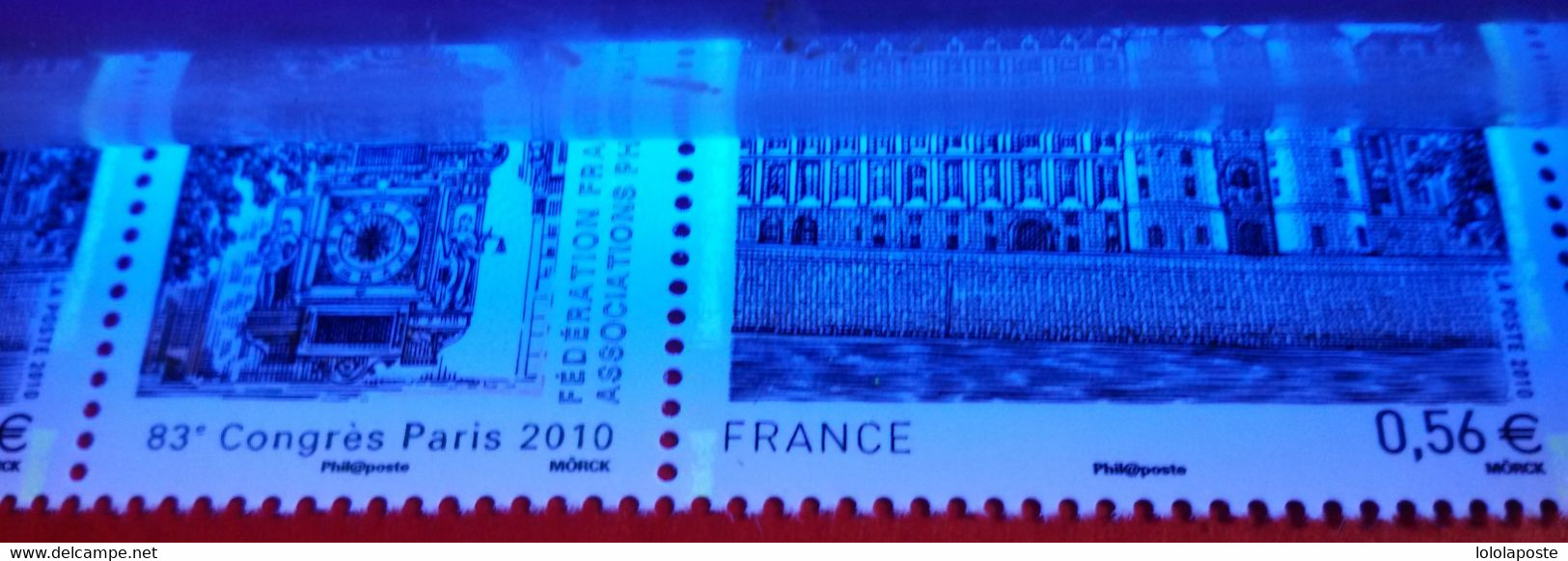 FRANCE - VARIETE - N° 4494 - Paire Neuve Avec Phosphore à Cheval - Unused Stamps