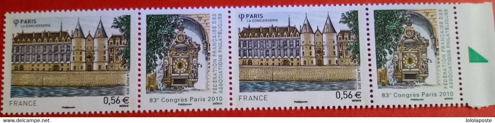 FRANCE - VARIETE - N° 4494 - Paire Neuve Avec Phosphore à Cheval - Unused Stamps