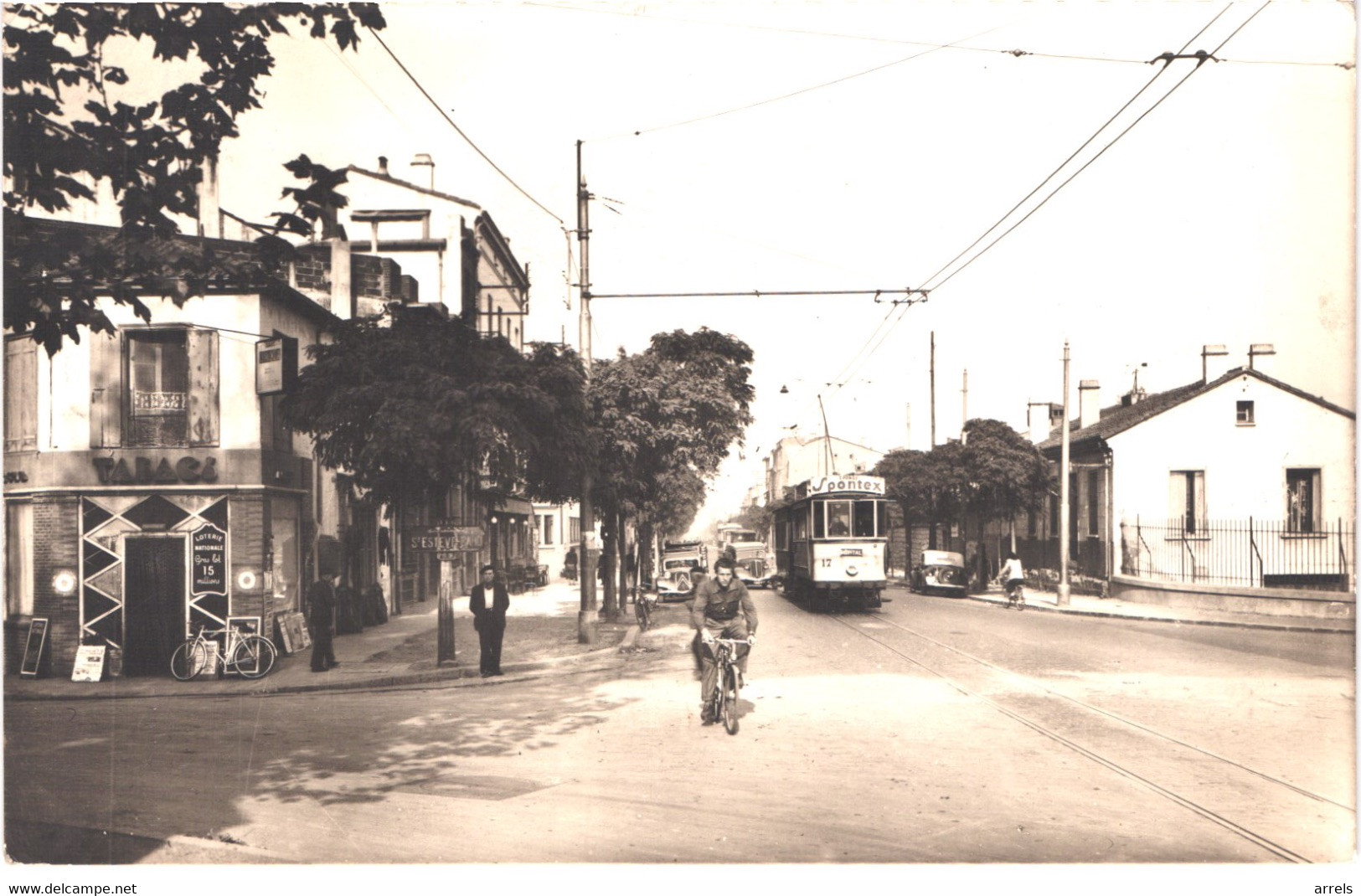 FR66 PERPIGNAN - L'hoste 96 - Avenue Maréchal Joffre - Tabac Citroen Tramway Pub Spontex - Animée - Belle - Perpignan