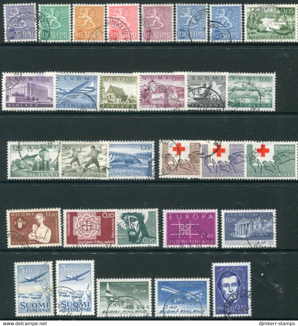 FINLAND 1963  Complete  Issues Used.  Michel 556-84 - Gebruikt