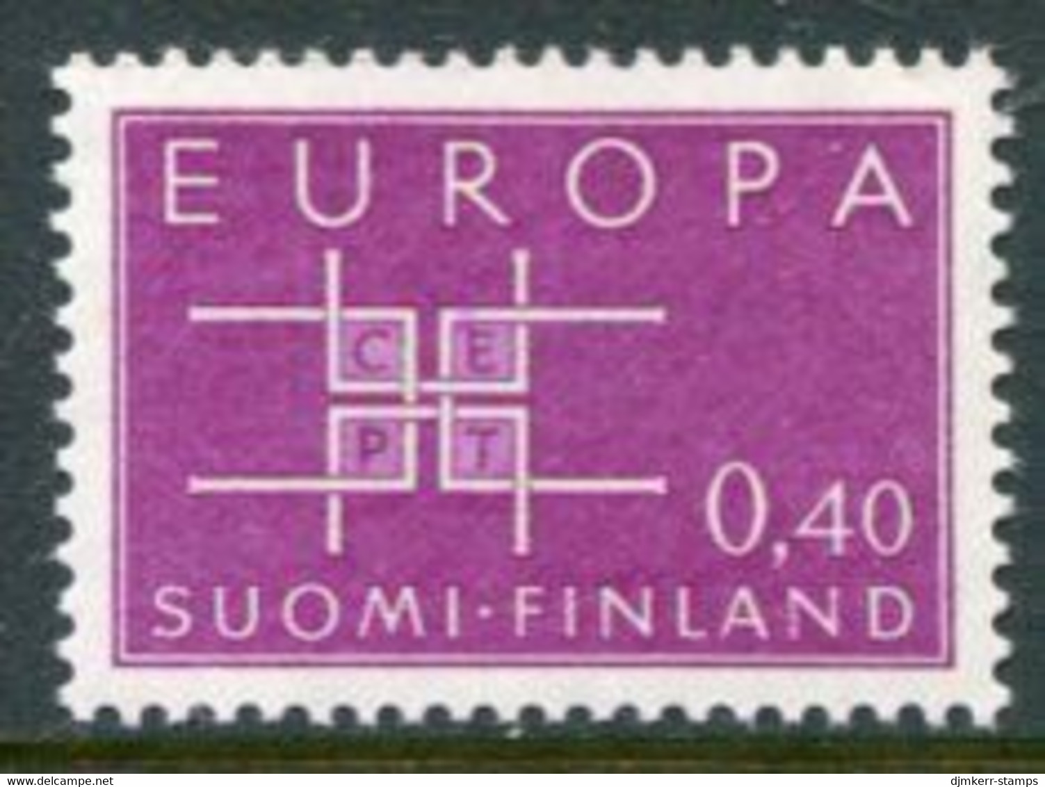 FINLAND 1963  Europa MNH / **  Michel 579x I, 576 - Unused Stamps