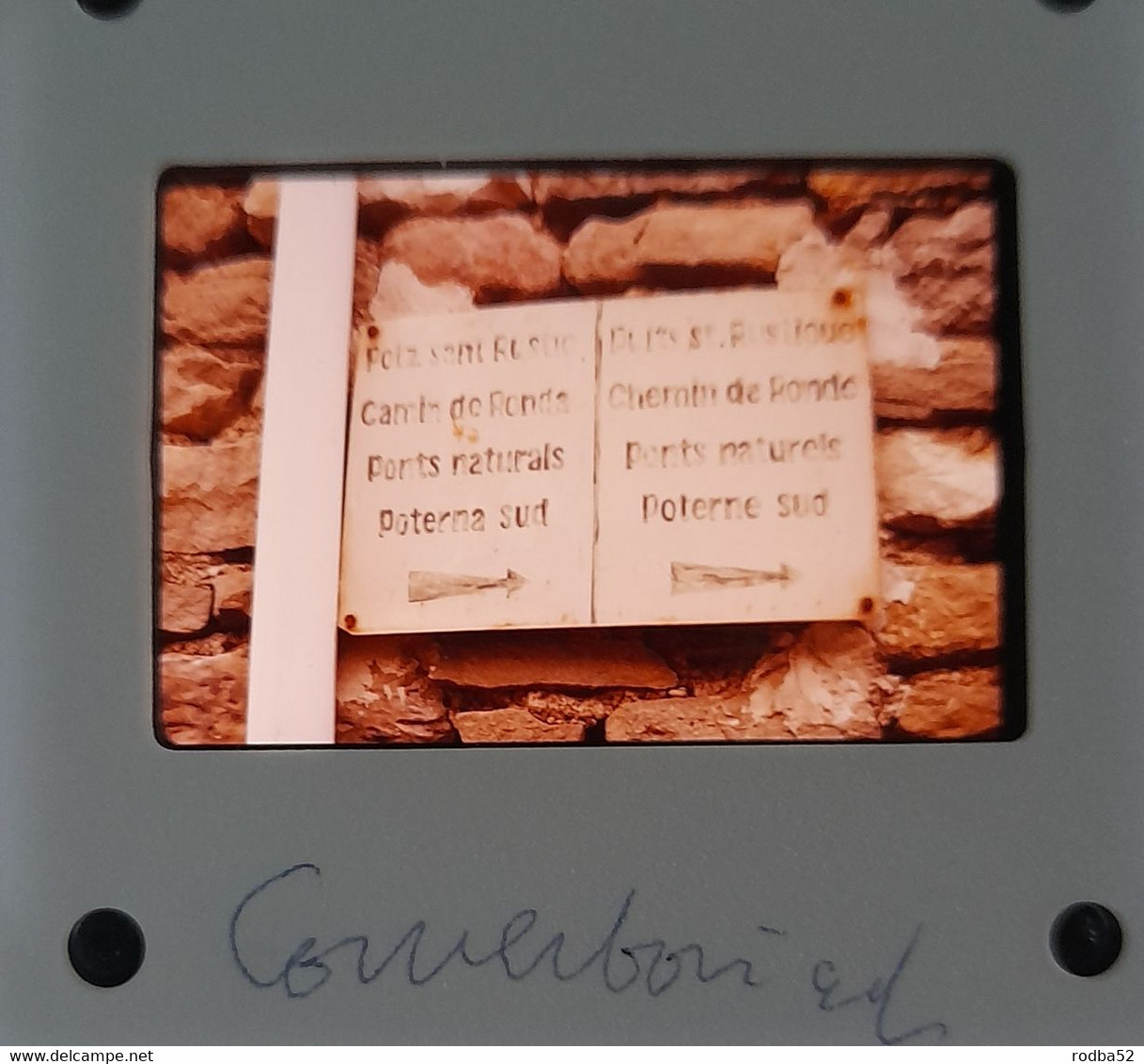 Lot De 8 Diapositive  Slide  Aveyron La Convertoirade 1978 - Diapositives