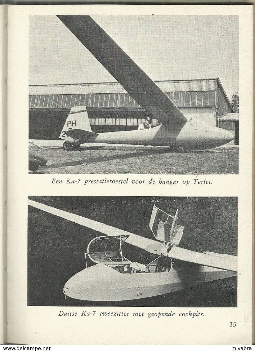 ZWEEFVLIEGEN - BART VAN DER KLAAUW  Beeld-Encyclopedie ALKENREEKS Nr. 62 - 1962 ( PLANEURS - AVION - LUCHTVAART - SPORT) - Vecchi