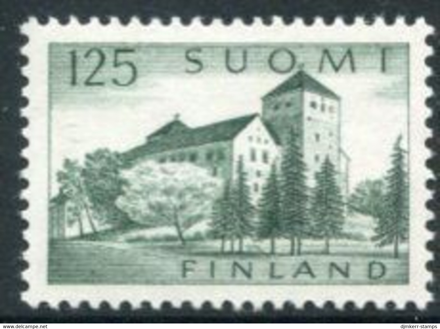 FINLAND 1961 Definitive Turku Castle 125 M. MNH / **.  Michel 533 - Unused Stamps