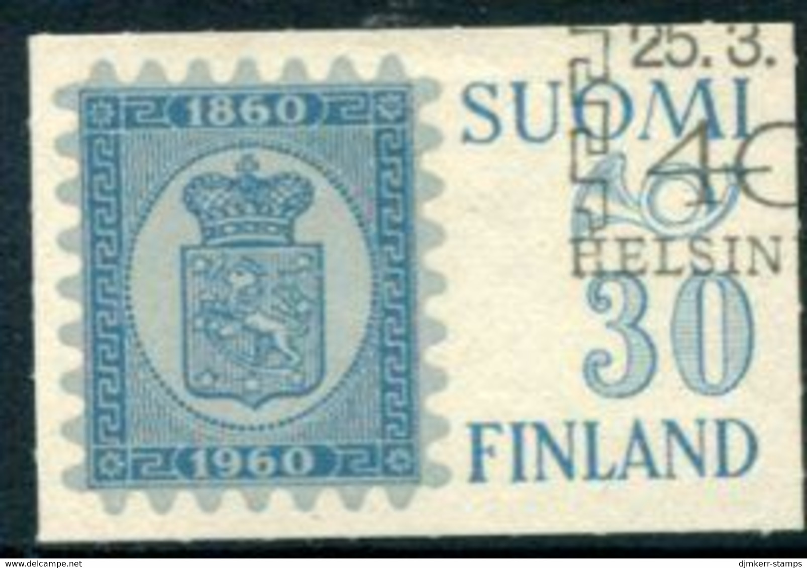 FINLAND 1960 Helsinki Philatelic Exhibition Used.. .  Michel 516 - Gebruikt