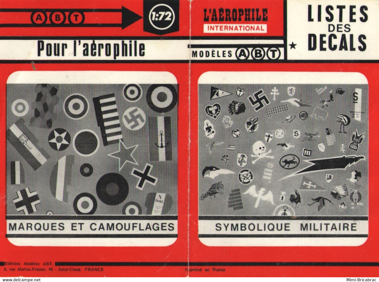 MONOGRAPHIE DE PLUS DE 250 Pages Sur Les Décals ABT Des Années 60/70 , 30 Ans De Recherches Enfin Finalisées - Decalcografie