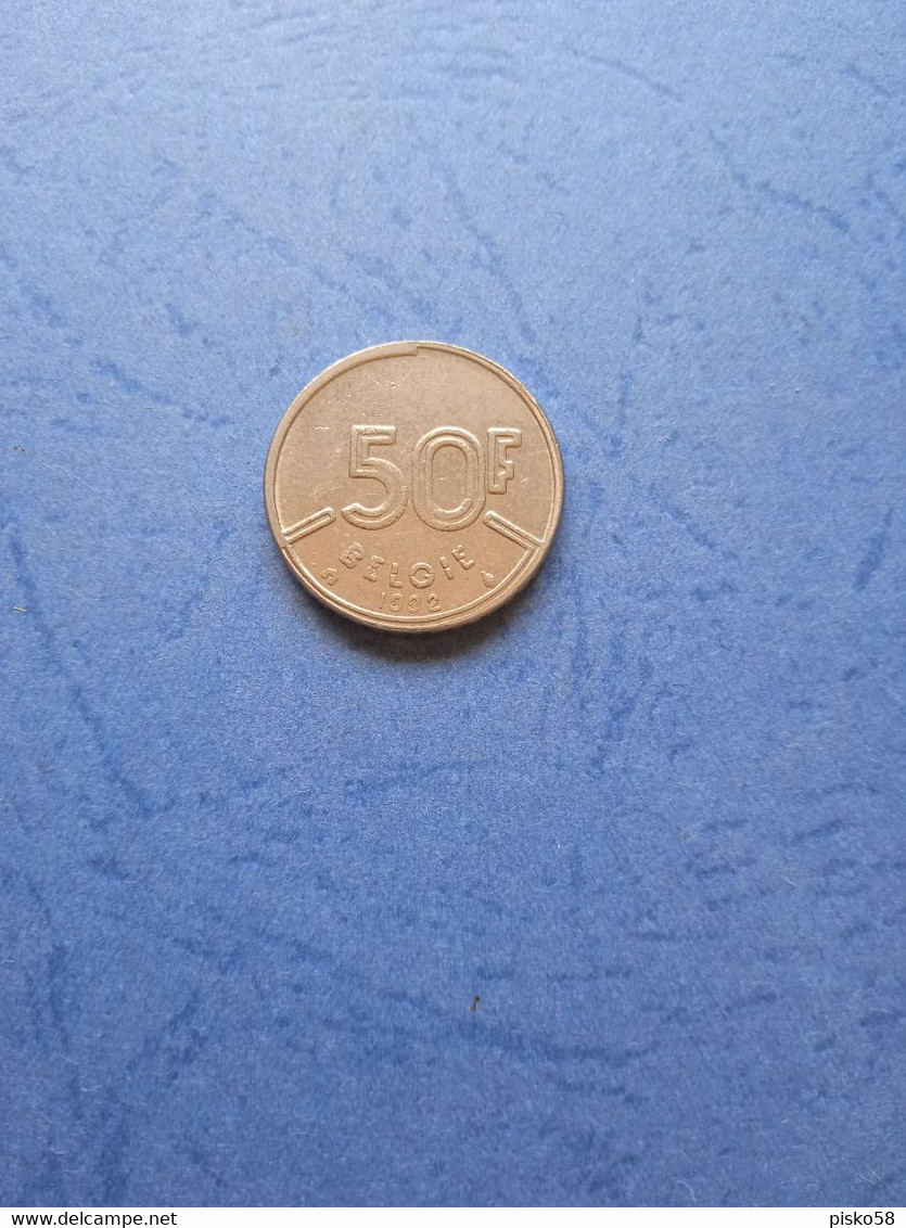 Belgio-50 Franchi 1992 - 50 Francs