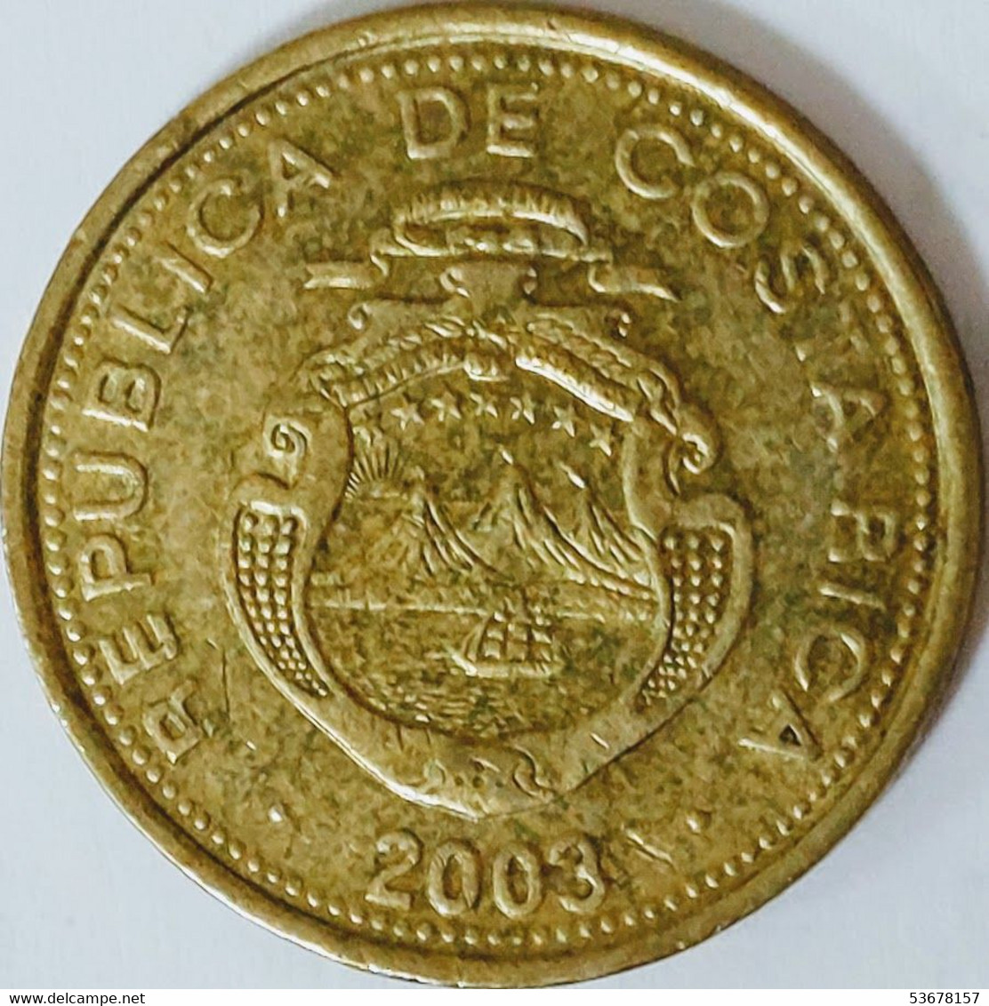 Costa Rica - 25 Colones, 2003, KM# 229a - Costa Rica