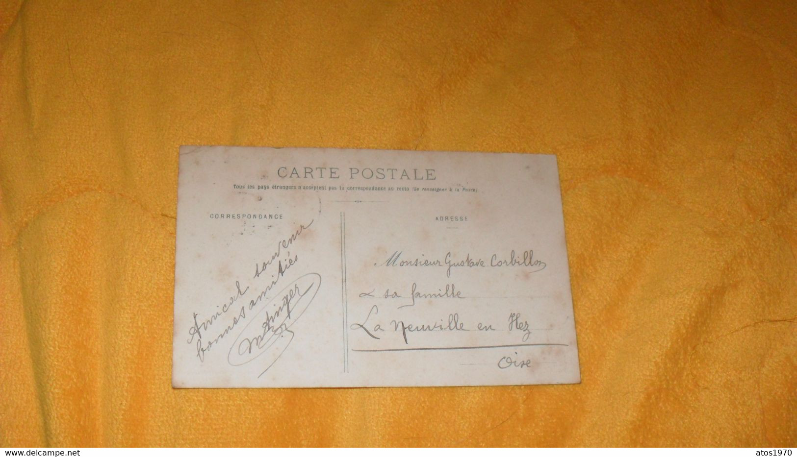 CARTE POSTALE ANCIENNE CIRCULEE DE 1909../ FRUGES.- RUE DE ST OMER. PASSAGE A NIVEAU DU CHEMIN DE FER...CACHETS + TIMBRE - Fruges