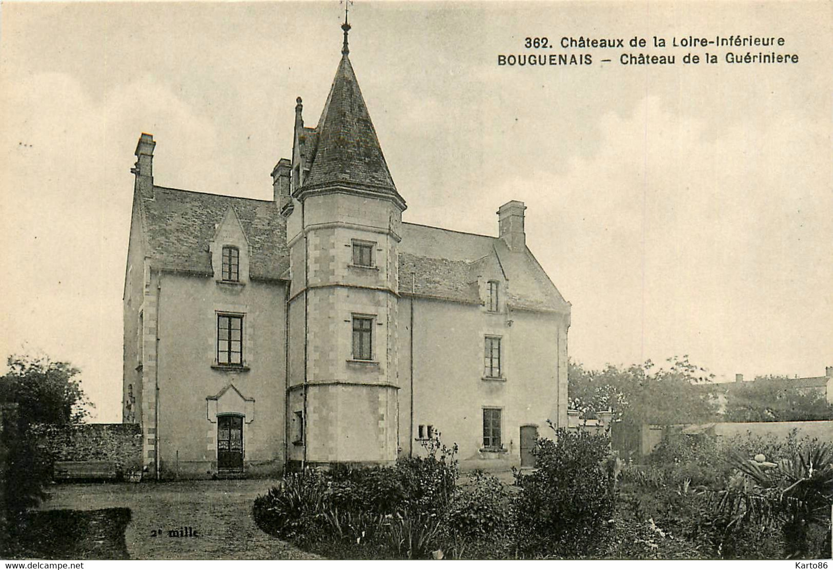 Bouguenais * Le Château De La Guérinière * Châteaux De La Loire Inférieure N°362 - Bouguenais
