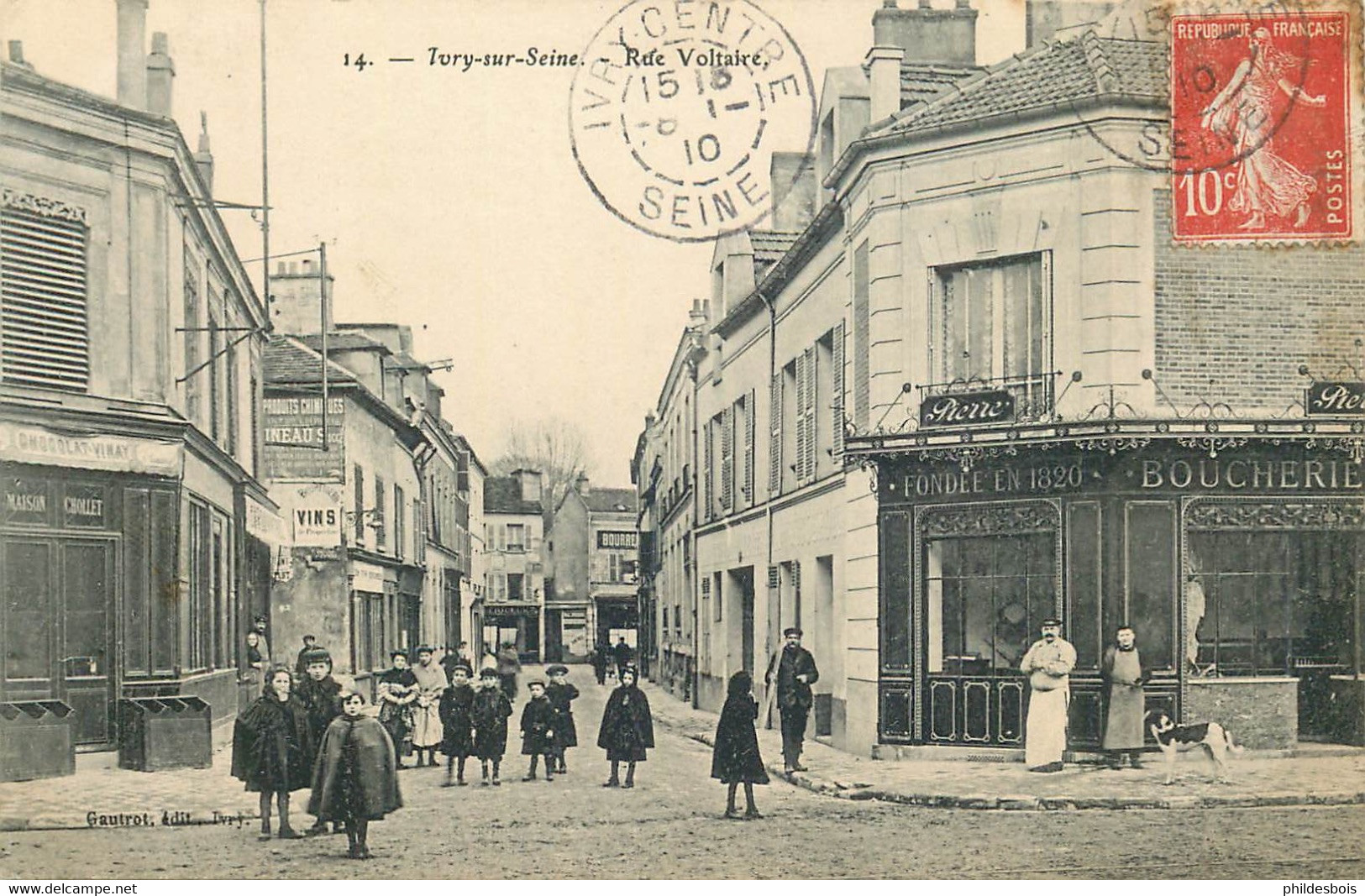 VAL DE MARNE  IVRY SUR SEINE  Rue Voltaire - Ivry Sur Seine