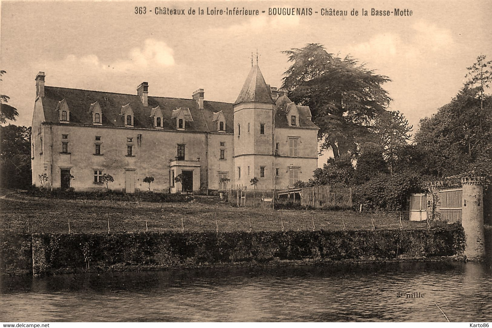 Bouguenais * Le Château De La Basse Motte * Châteaux De La Loire Inférieure N°363 - Bouguenais