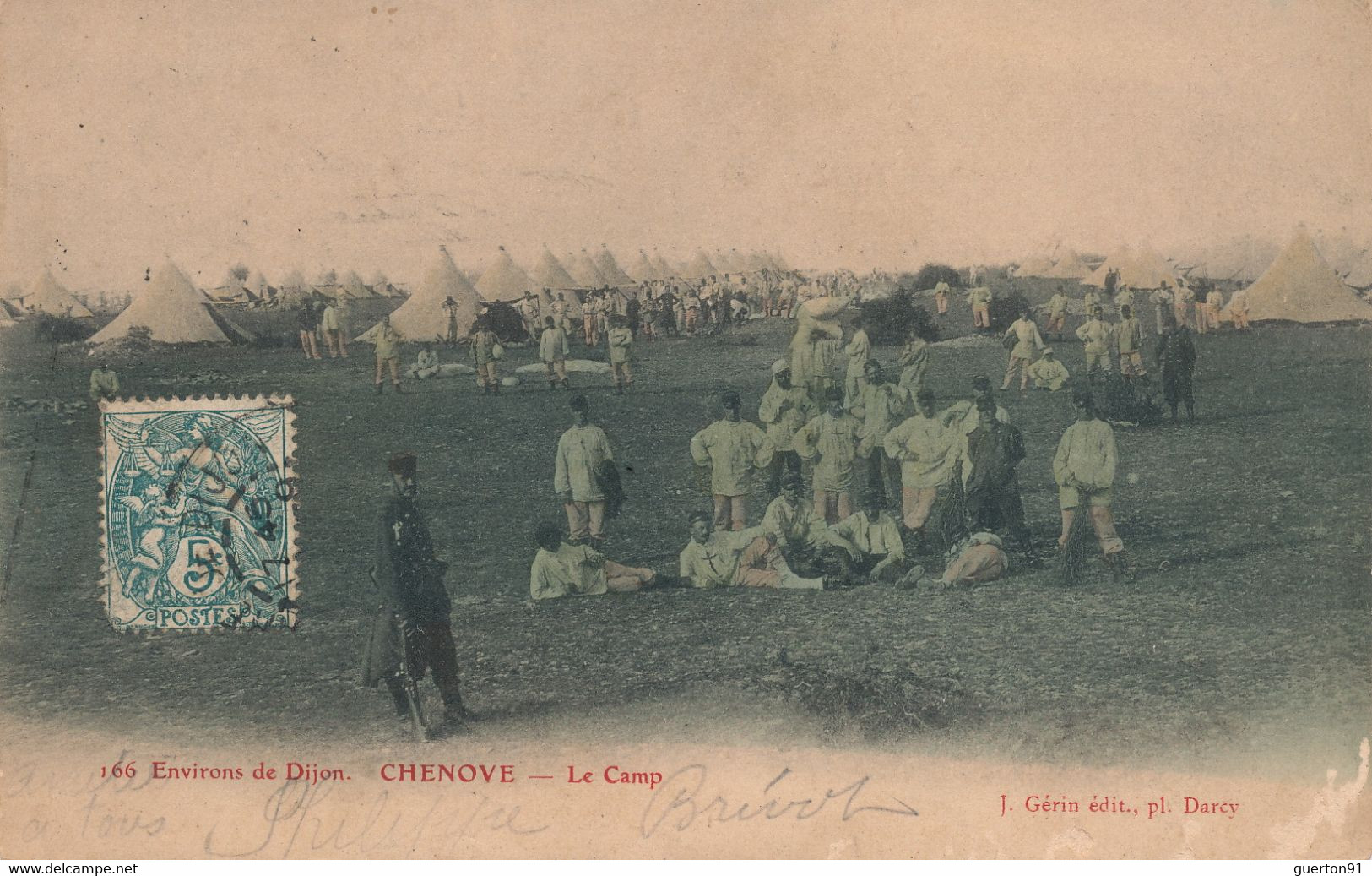 (CPA 21)  CHENÔVE  /  Le Camp -  Environs De Dijon - - Chenove