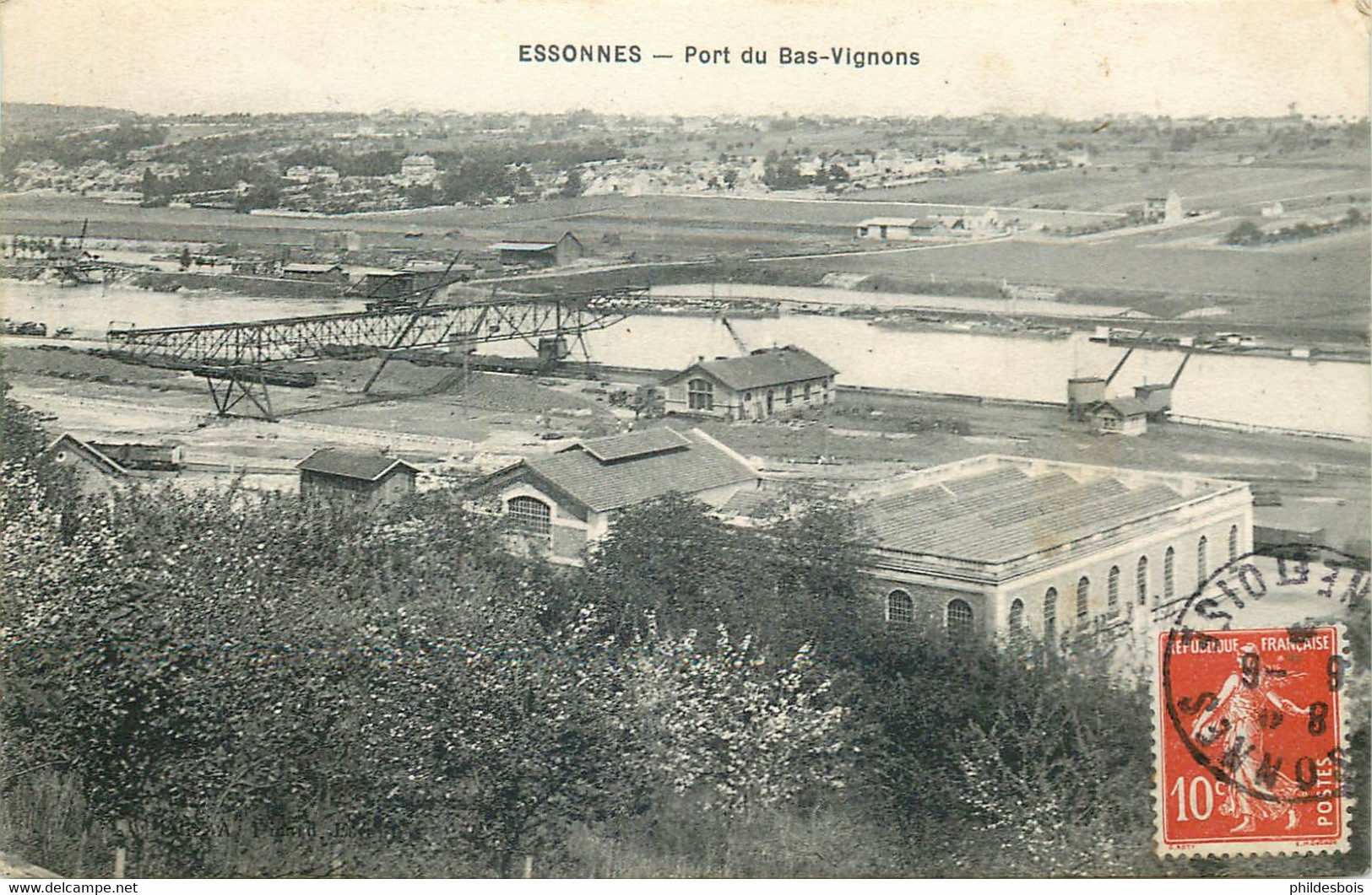 ESSONNE  ESSONNES Port Du Bas Vignons - Essonnes